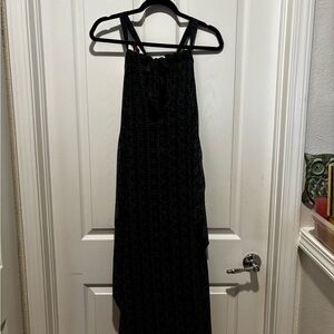 Chic Black Backless Dress